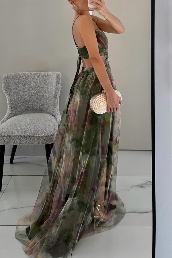 Gisela | Encantador Vestido Largo Floral