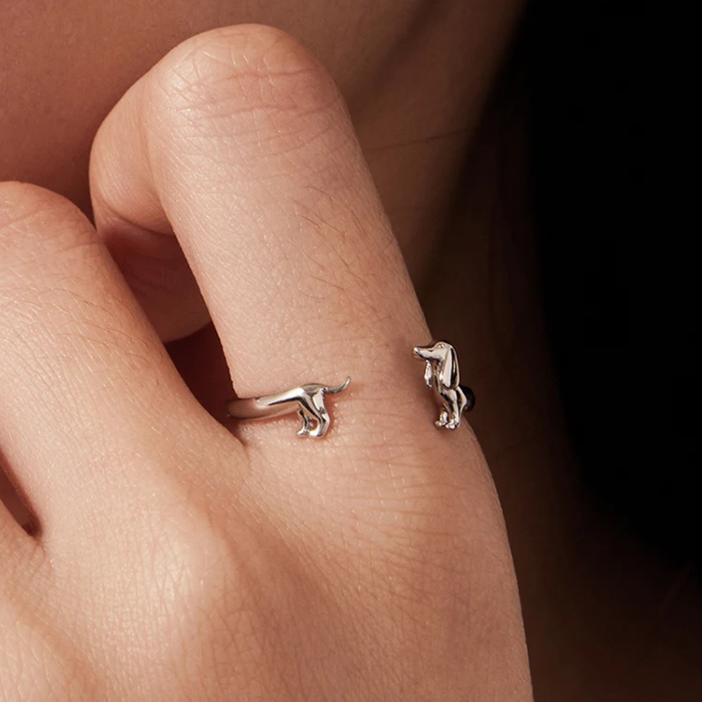 ANILLO DELICADO DE TECKEL AJUSTABLE