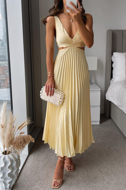 Vestido Belleza | Vestido Plisado de Ocasión