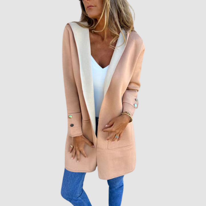 Chaqueta con Capucha Mariela™ Colorblock