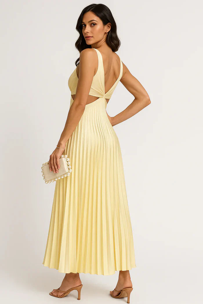 Vestido Belleza | Vestido Plisado de Ocasión