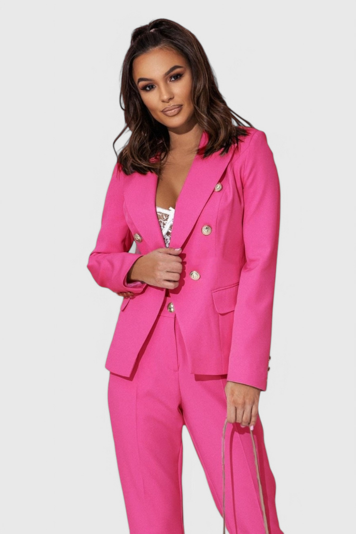 Rosalind Conjunto de Blazer y Pantalones Elegante