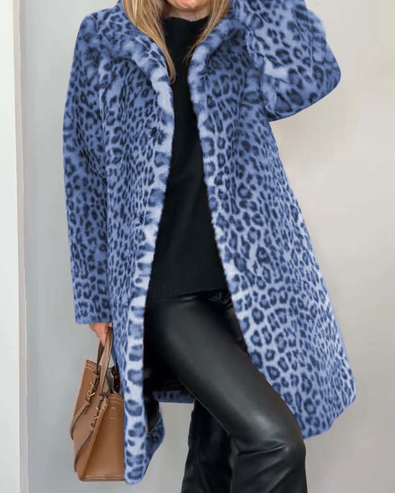 Abrigo Leopardo Elegante Lysandra™