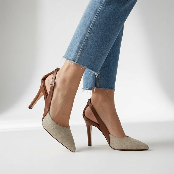 Évelina™ — Zapatos de tacón elegantes con un toque clásico y atemporal