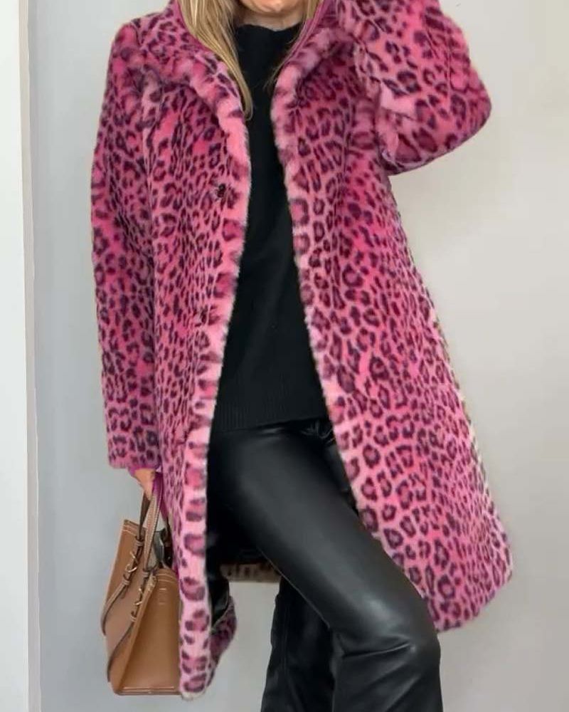 Abrigo Leopardo Elegante Lysandra™