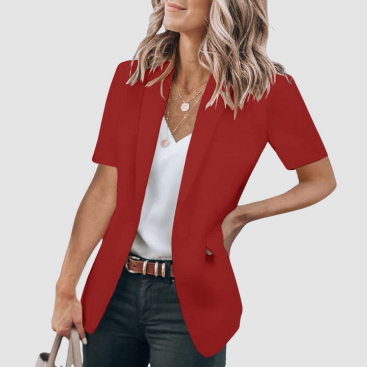 Dollie™ Blazer Moderno de Manga Corta