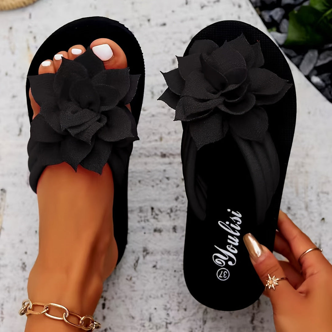 CRISTINA | Sandalias Flor Elegante Livia