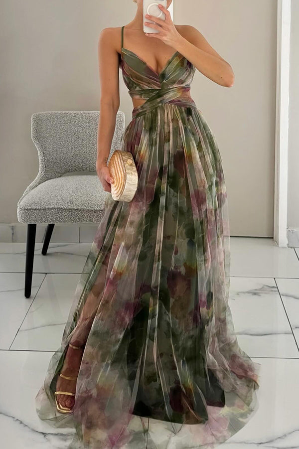 Gisela | Encantador Vestido Largo Floral