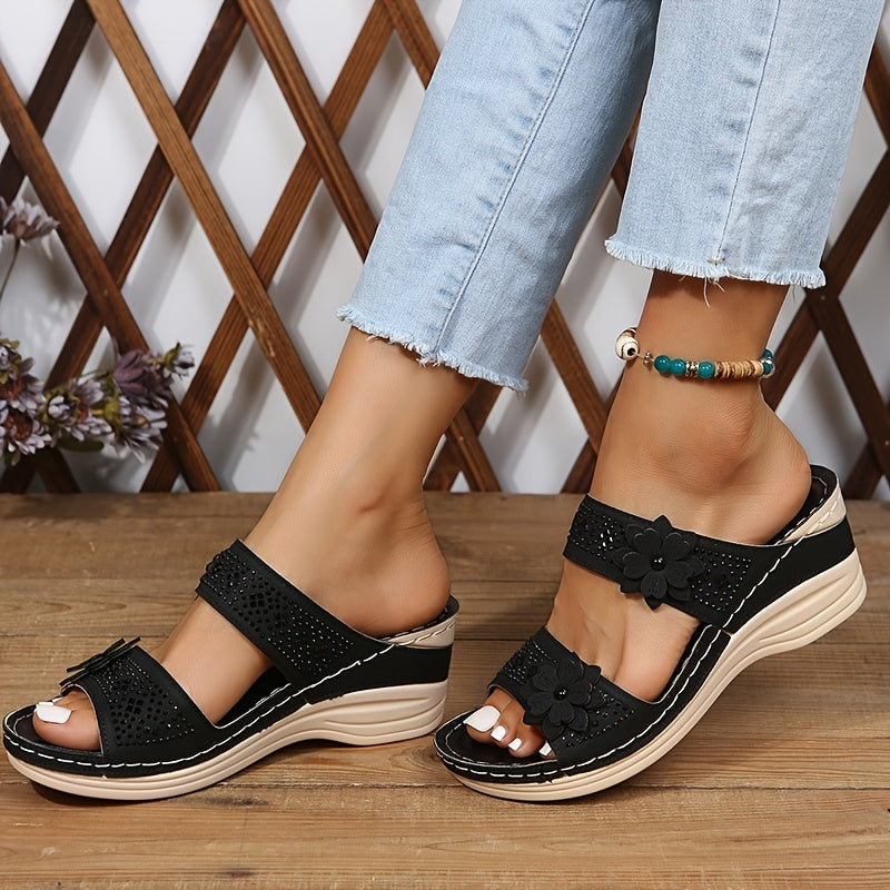 CRISTINA | Sandalias Confort Compensadas Rosalie
