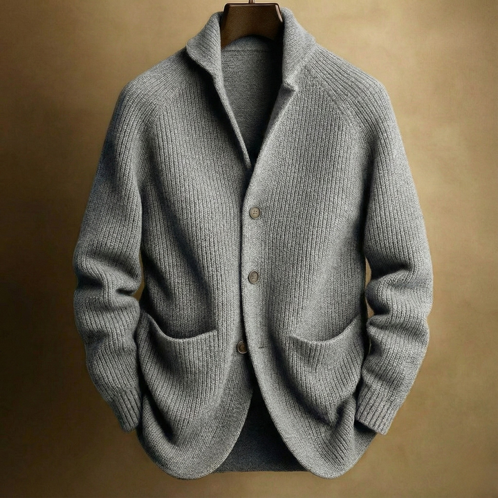 Silvoro - Cárdigan Canalé Para Hombre