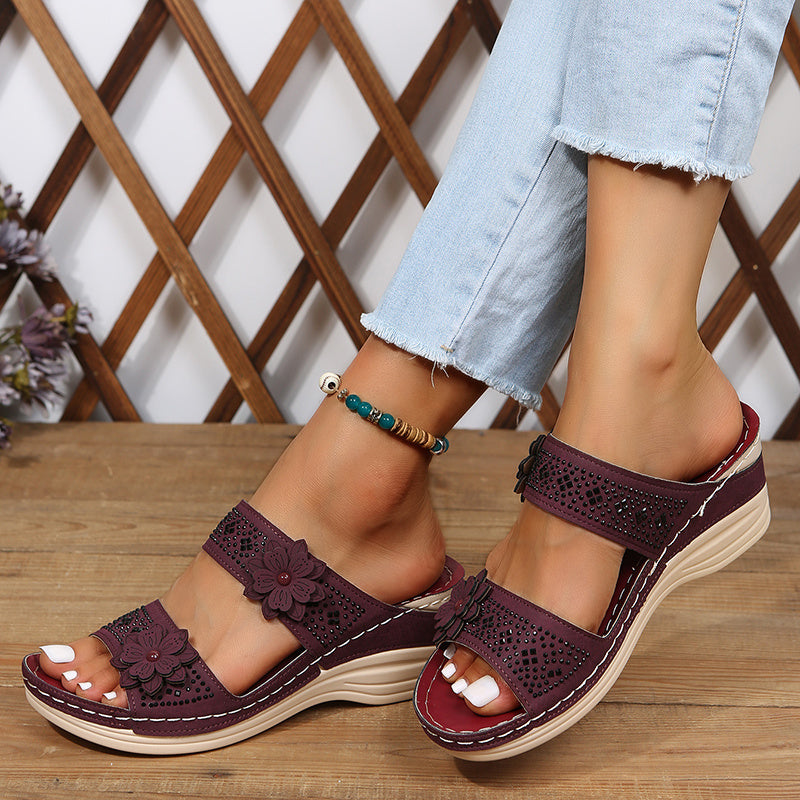 CRISTINA | Sandalias Confort Compensadas Rosalie