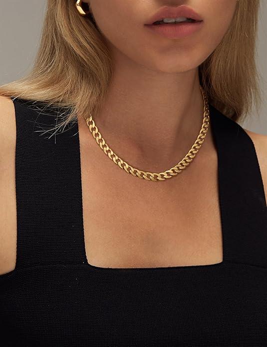 Collar de Eslabones Cubanos Grande