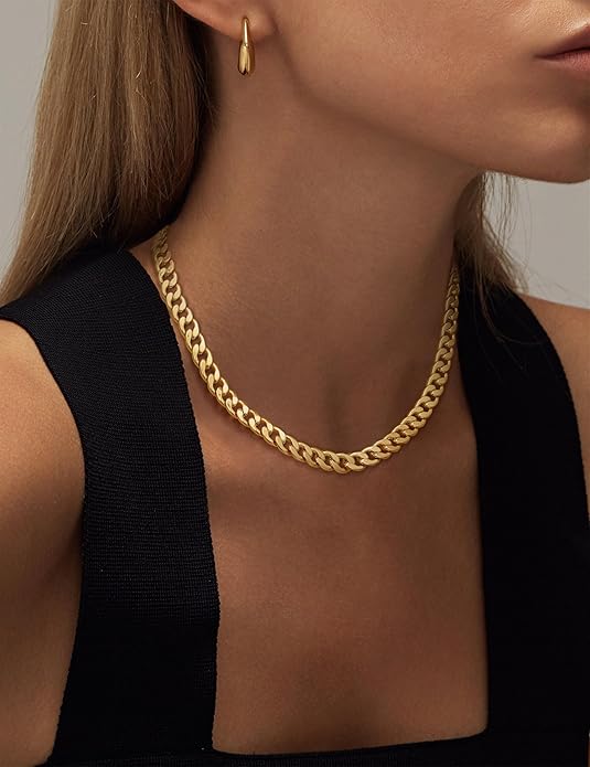 Collar de Eslabones Cubanos Grande