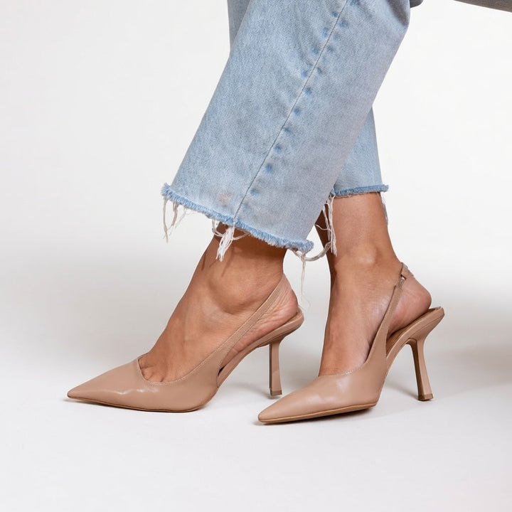 Élissane™ — Zapatos de tacón abiertos elegantes femeninos ergonómicos
