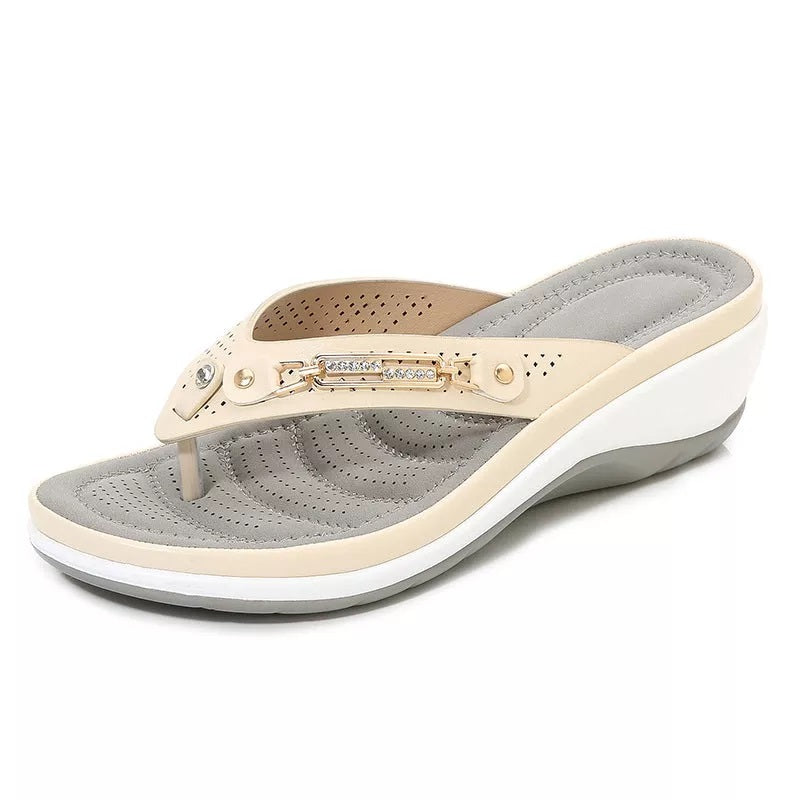 Coleta - Sandalias de Confort con Suela Acolchada