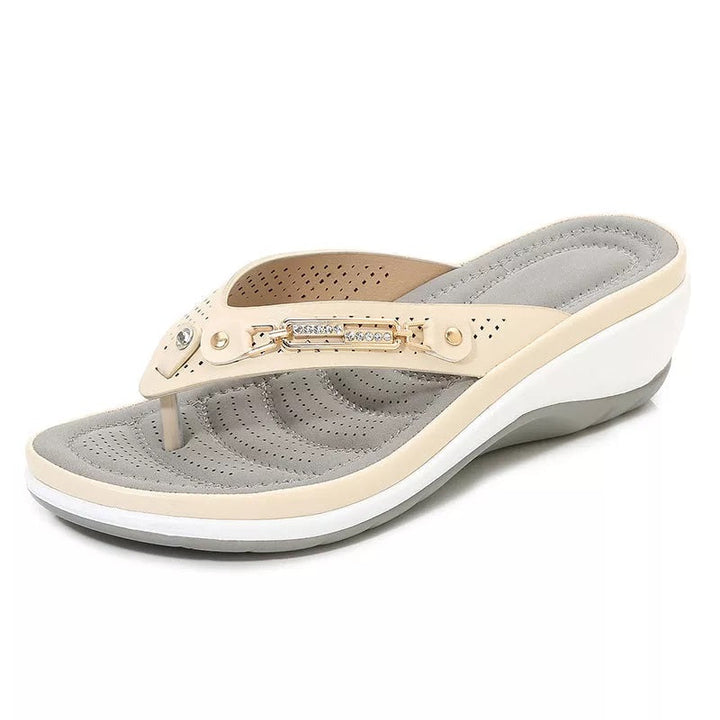 Coleta - Sandalias de Confort con Suela Acolchada