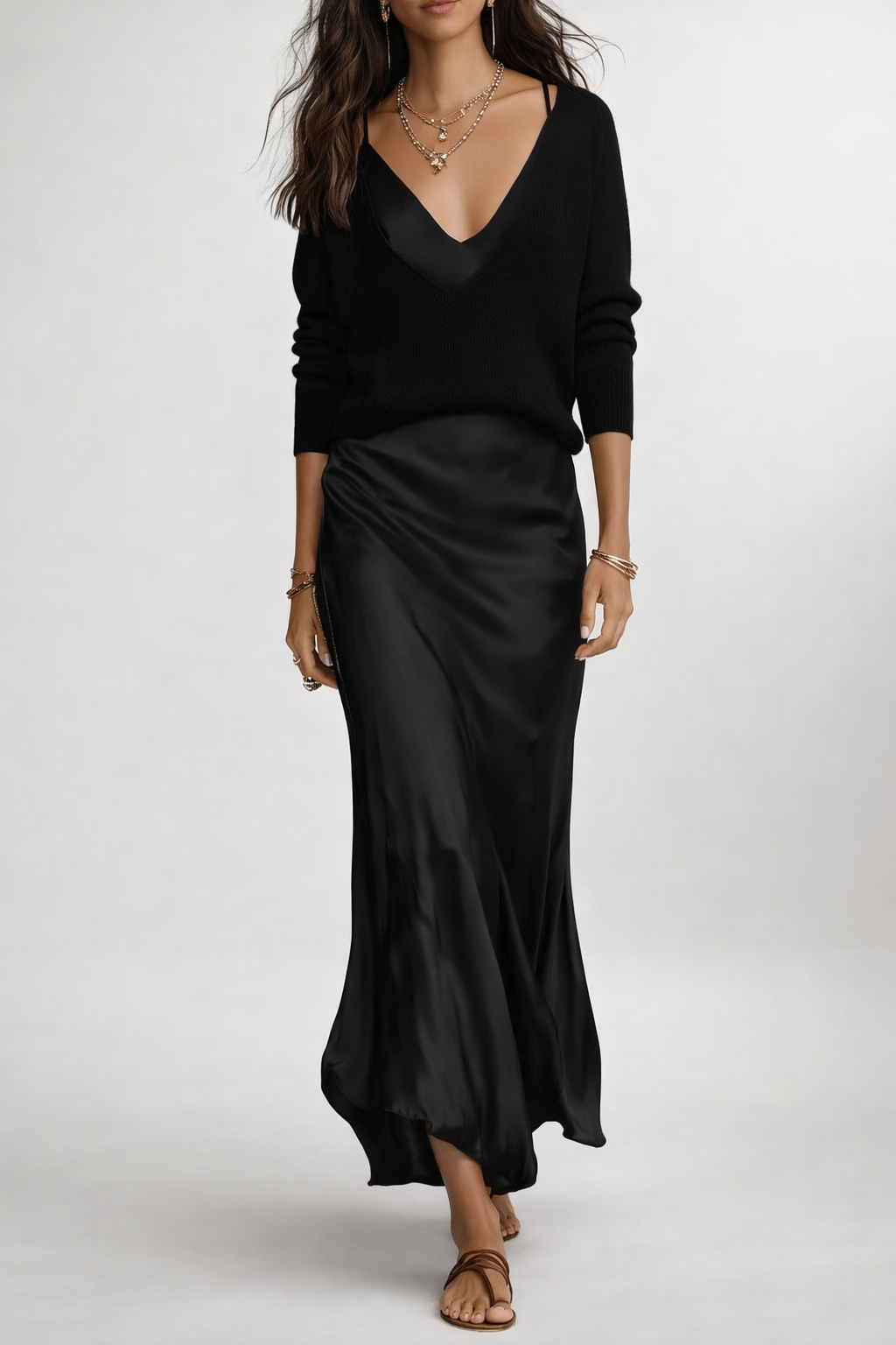 Célestiane™ — Conjunto fluido elegante femenino atemporal