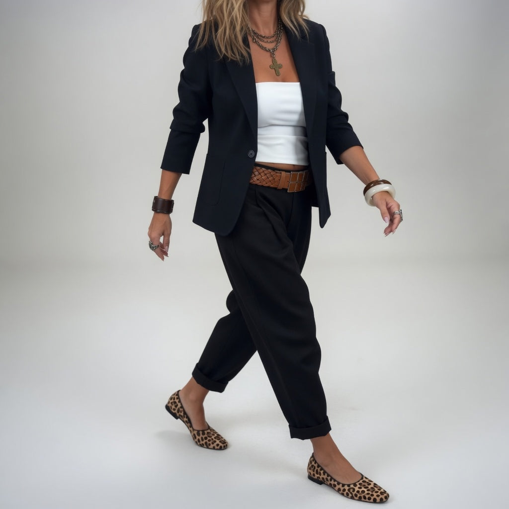 Gaïana™ — Traje de pantalón fluido elegancia casual