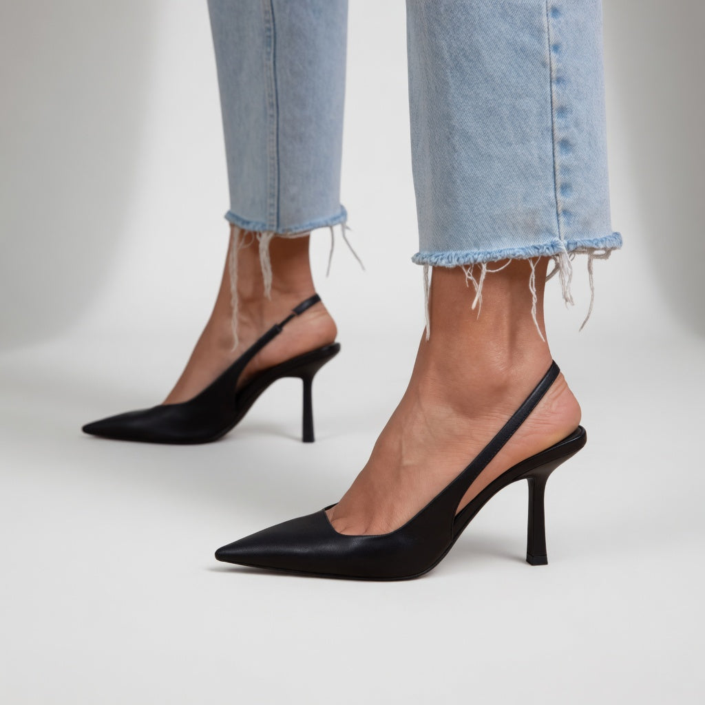 Élissane™ — Zapatos de tacón abiertos elegantes femeninos ergonómicos