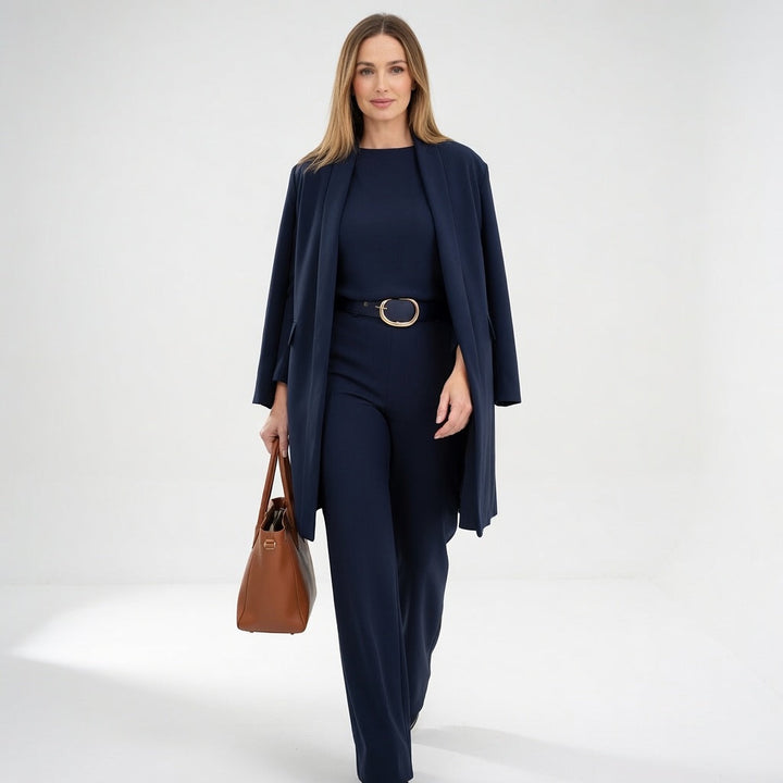 Éloria™ — Conjunto negro elegante estructurado moderno