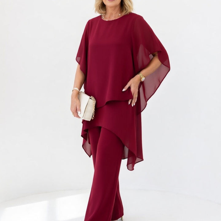 Veloria™ — Conjunto fluido elegante de dos piezas