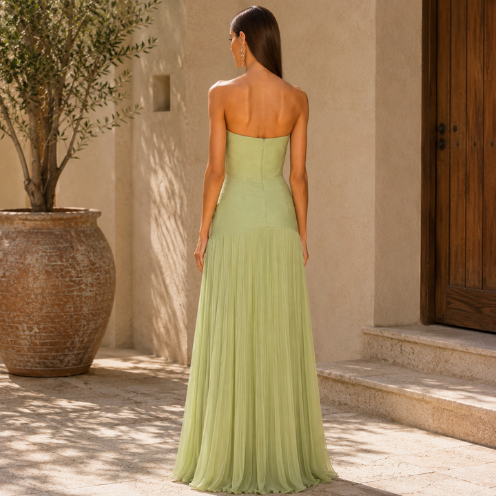 Ella | Vestido de hombros descubiertos