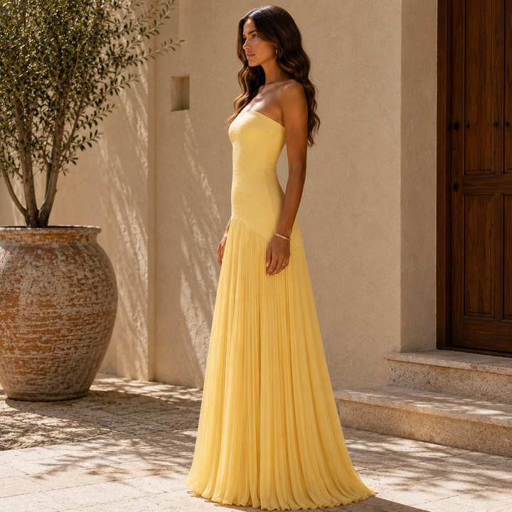 Ella | Vestido de hombros descubiertos