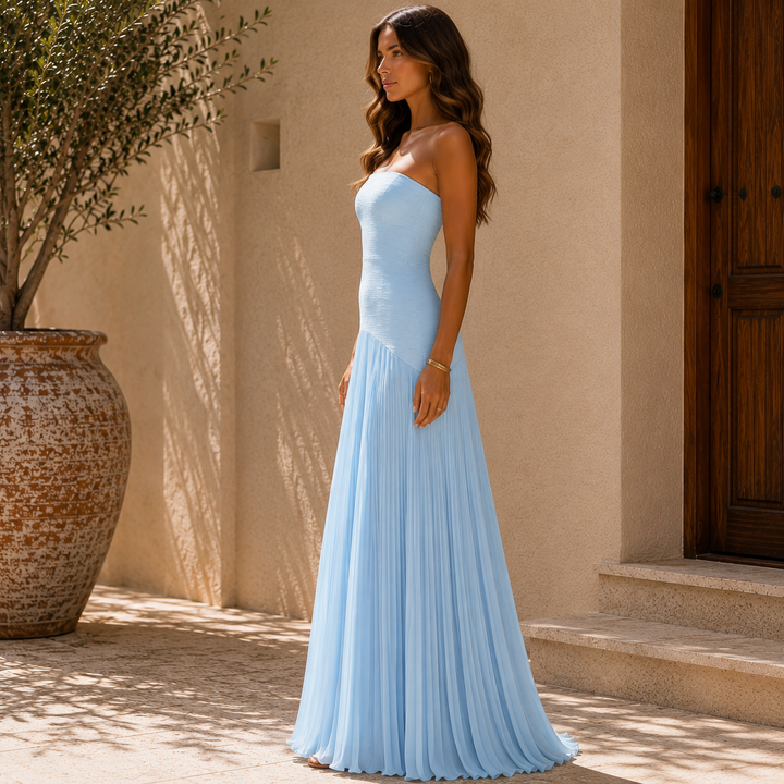 Ella | Vestido de hombros descubiertos