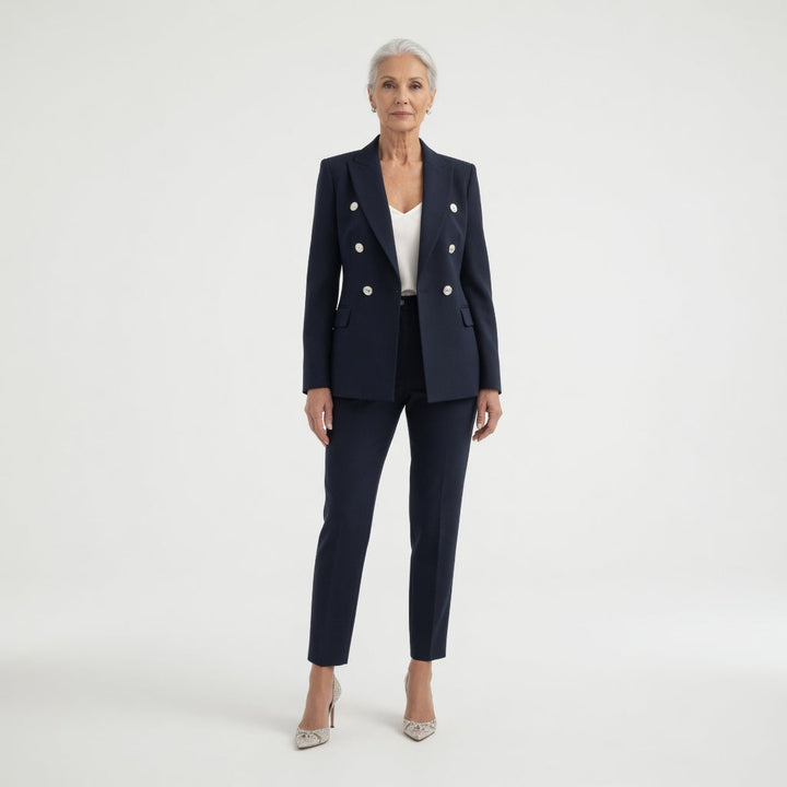 Odette™ — Traje pantalón chic fluido