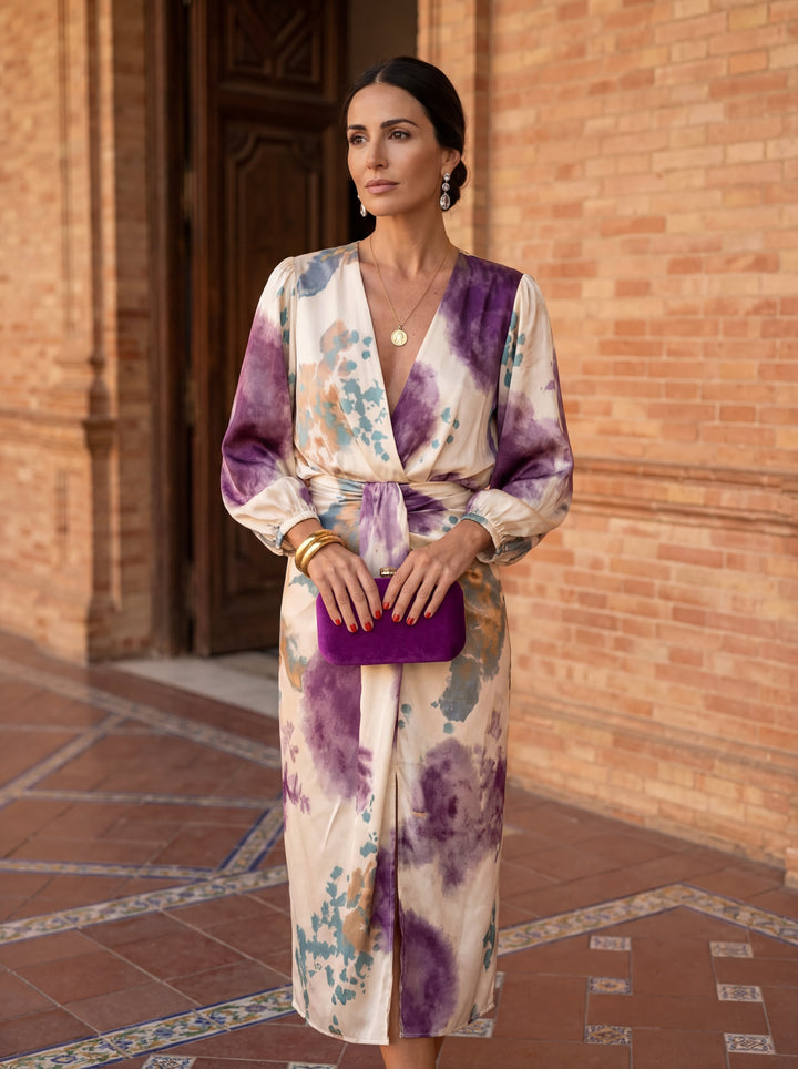 Sofia | Vestido Valeria con escote en V