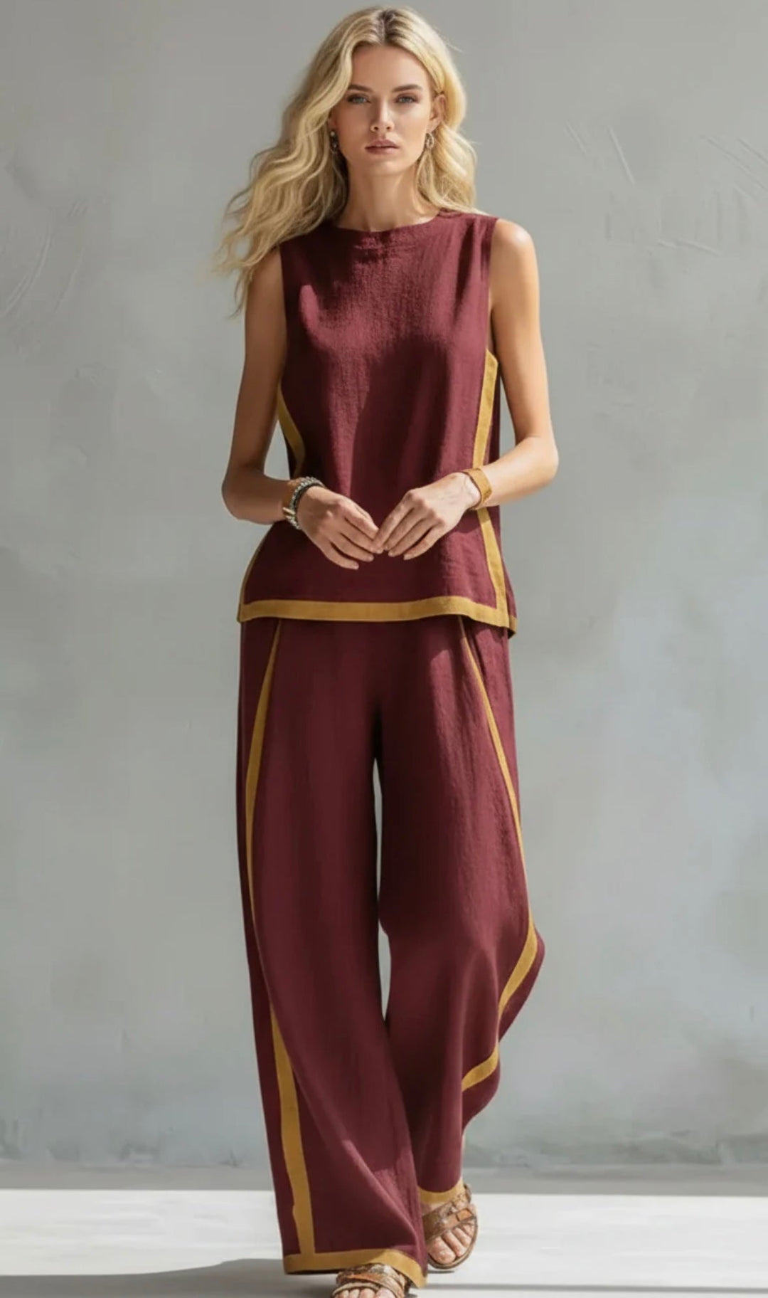 Solana™ — Conjunto de dos piezas fluido y elegante