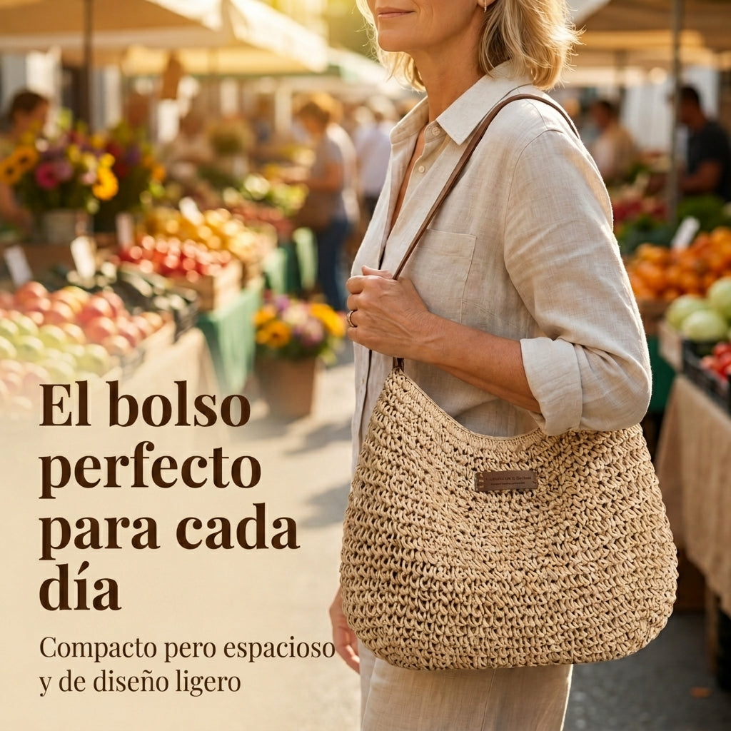 Simona | Bolsa Trenzado Elegante