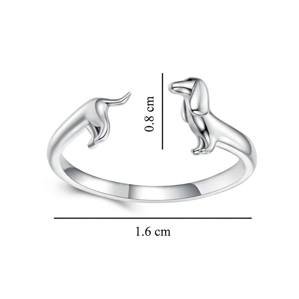 ANILLO DELICADO DE TECKEL AJUSTABLE
