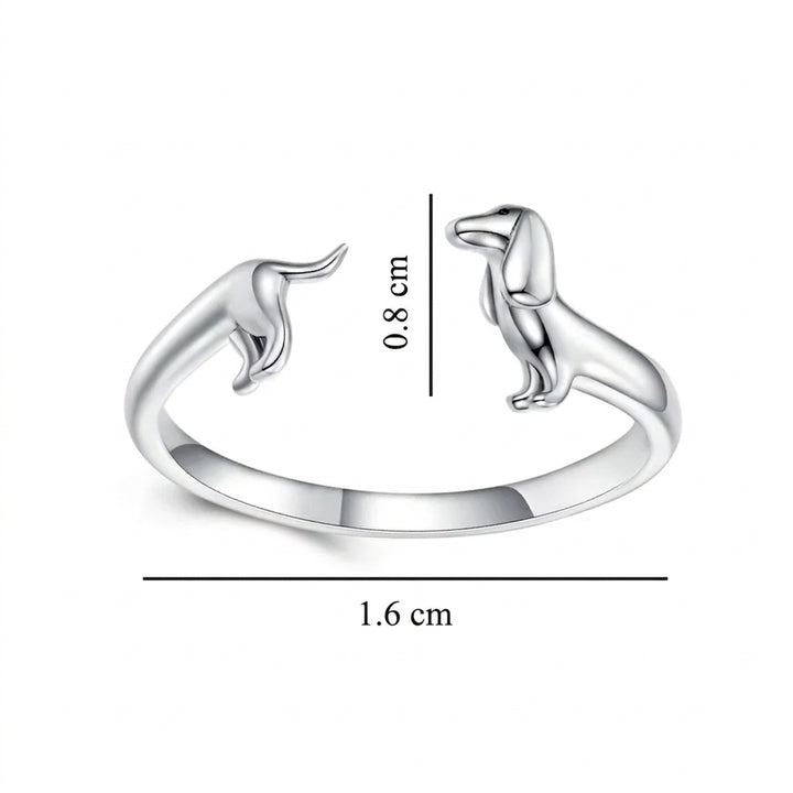 ANILLO DELICADO DE TECKEL AJUSTABLE