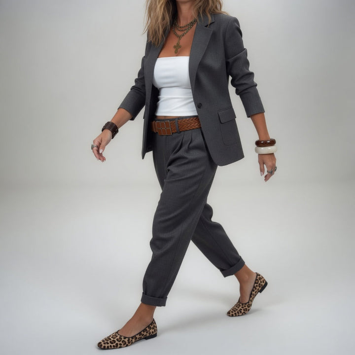 Gaïana™ — Traje de pantalón fluido elegancia casual