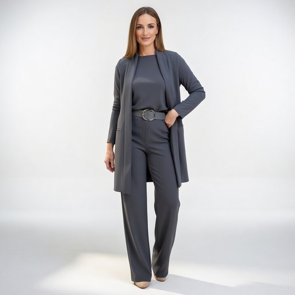 Éloria™ — Conjunto negro elegante estructurado moderno