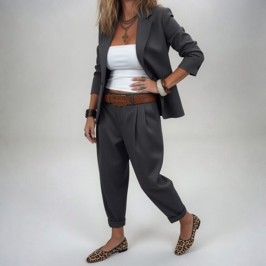 Gaïana™ — Traje de pantalón fluido elegancia casual