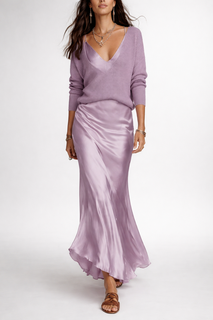 Célestiane™ — Conjunto fluido elegante femenino atemporal