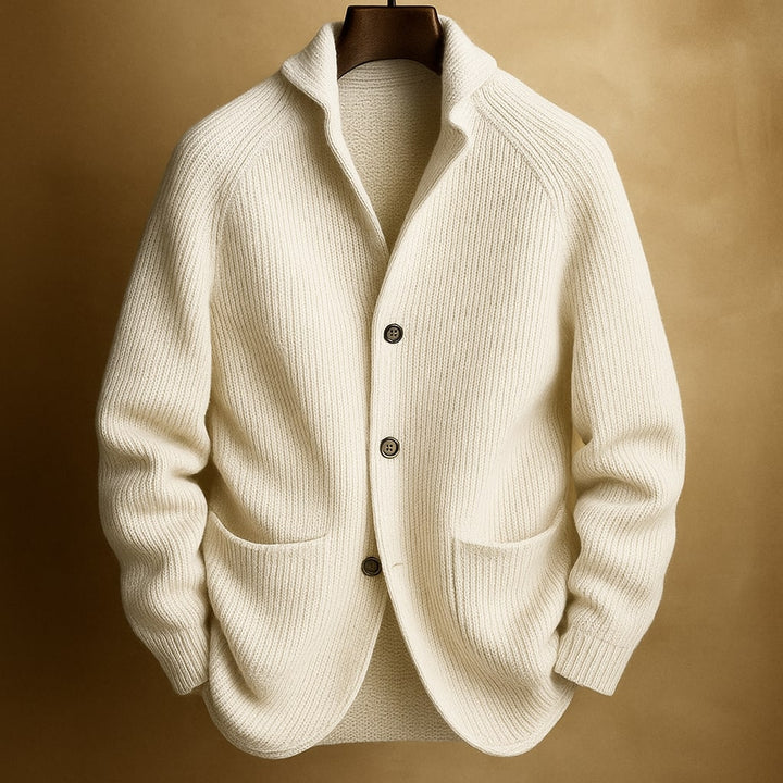 Silvoro - Cárdigan Canalé Para Hombre