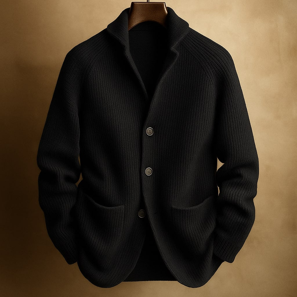 Silvoro - Cárdigan Canalé Para Hombre