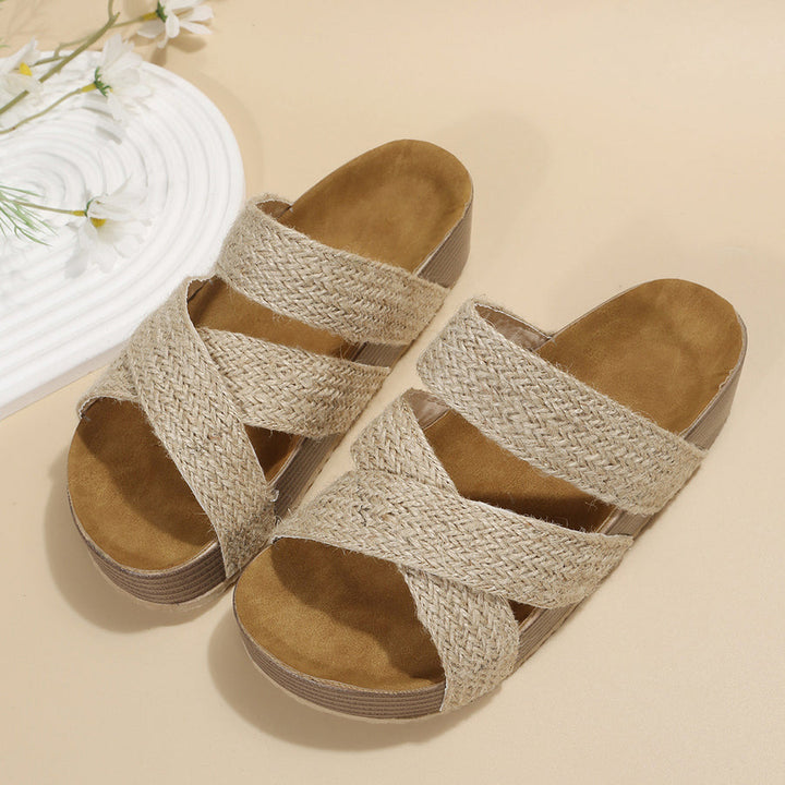 CRISTINA | Sandalias Elegancia Trenzada