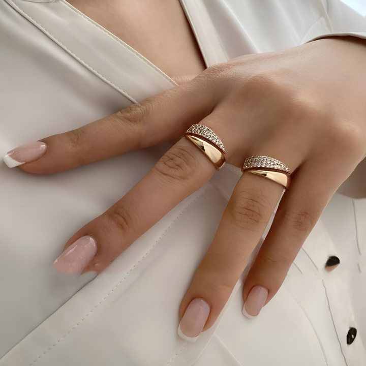 Élodie™ | Anillo elegante de confort femenino atemporal