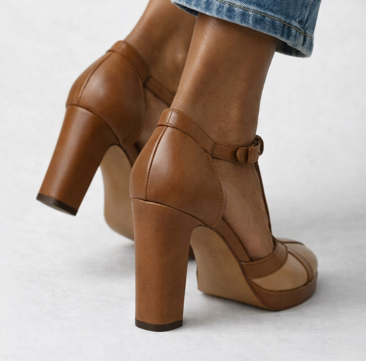 Maëlyna™ — Zapatos de tacón retro elegancia con soporte ergonómico