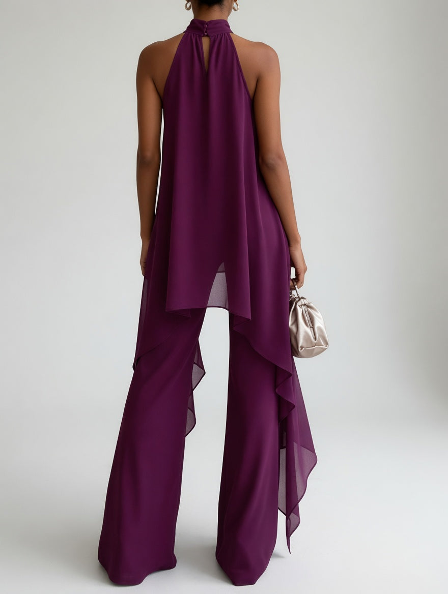 Thaïs™ — Conjunto halter fluido sofisticación atrevida