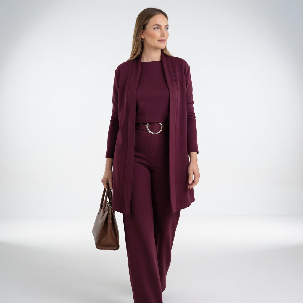Éloria™ — Conjunto negro elegante estructurado moderno
