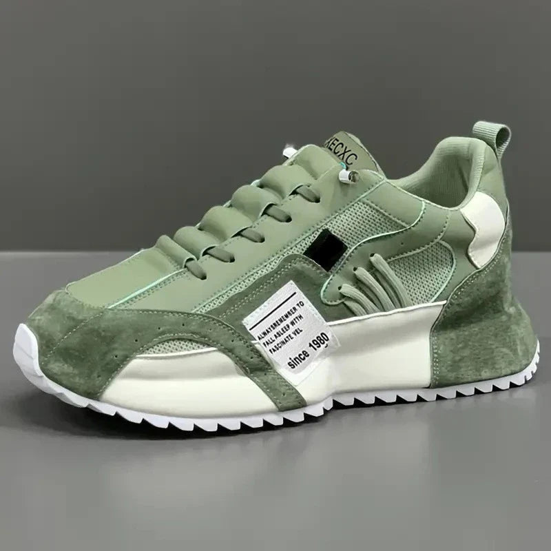 Zapatillas Giuliano | Patchwork Multicolor en Ante y Piel
