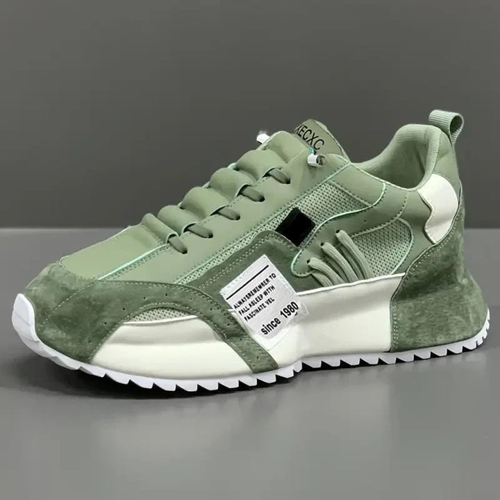 Zapatillas Giuliano | Patchwork Multicolor en Ante y Piel