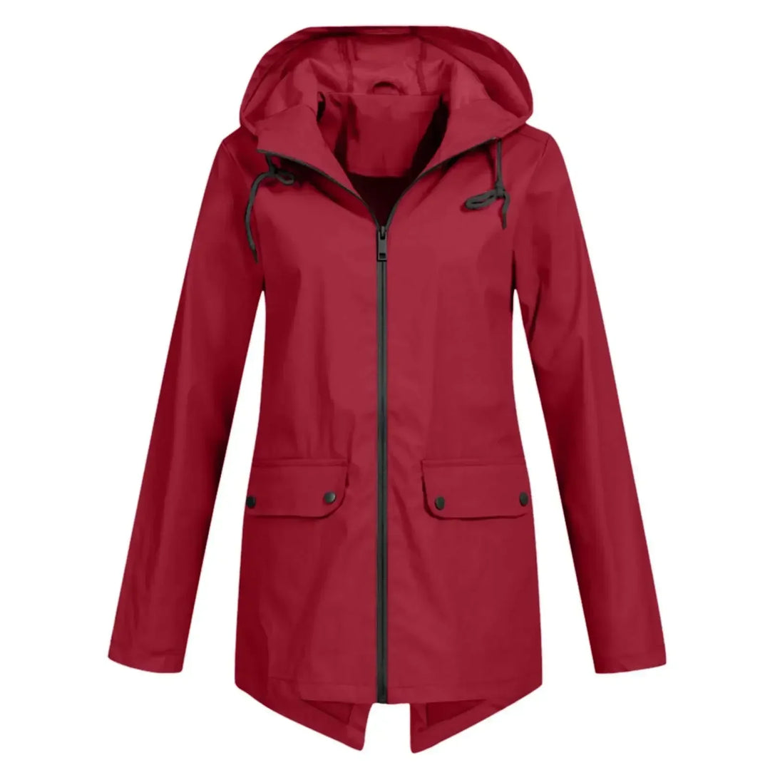 Josefina | Impermeable y a Prueba de Viento con Capucha