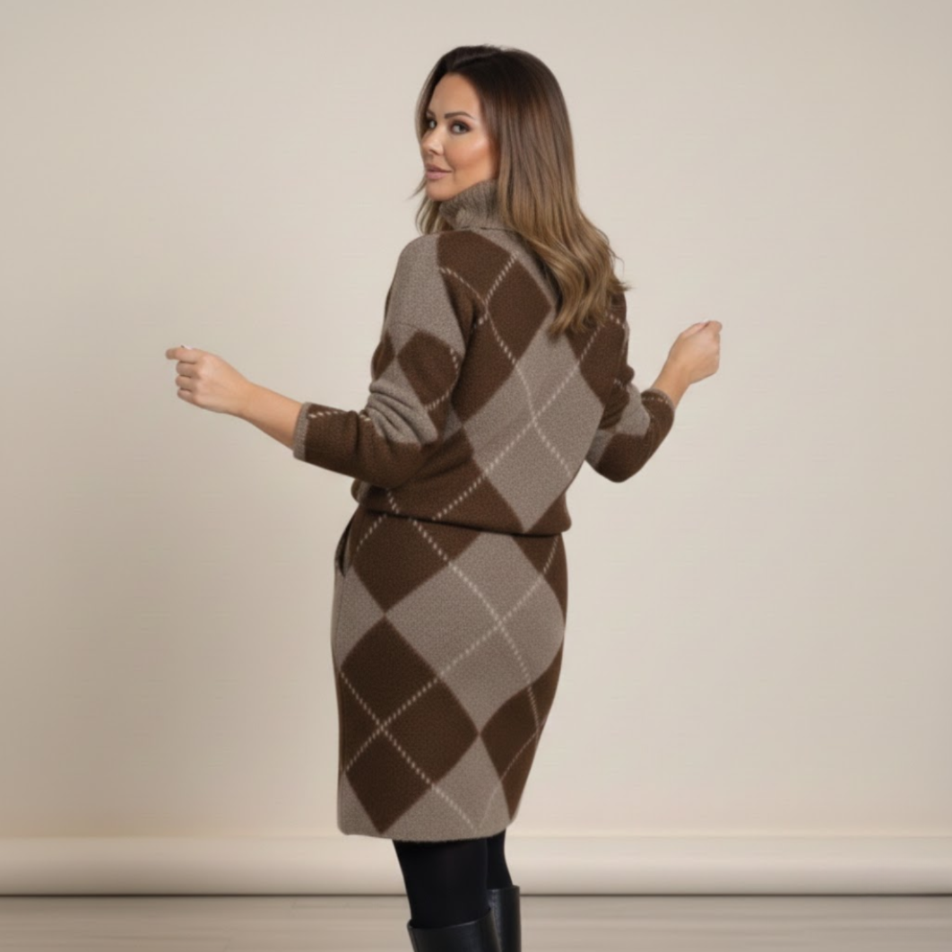 Hélène™ — Conjunto elegante de dos piezas cómodo