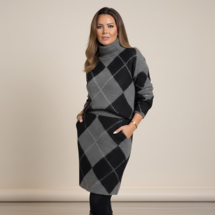 Hélène™ — Conjunto elegante de dos piezas cómodo